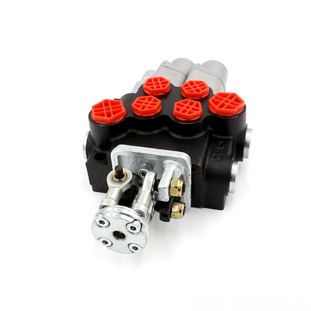 Flow Control Valves Hydraulic 2-Spool Hydraulic Directional Valve | P40 Series | Factory Supply image